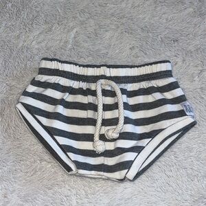 PURL LAMB stripped shorts